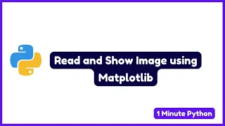 How to read and show image using Matplotlib