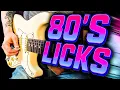 Lagu 80s Guitar Licks You Must Know (w/tabs)