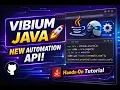 Vibium with Java Complete Hands-on Automation Tutorial