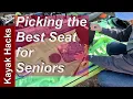 Kayaking For Seniors - Kayak Seats Compared