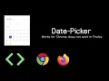- Material UI Date-Picker works for Chrome does not work in Firefox