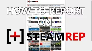 How to report scammers on SteamREP