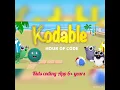 Kodable coding app - FUZZ Builder