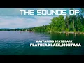 Flathead Lake Montana Family Sounds Wayfarers State Park Ambience with Kids Water Splashing