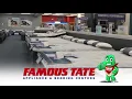 Famous Tate Makes Mattress Buying Easy at our 11 Tampa Bay Area Showrooms