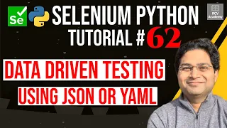 Selenium Python Tutorial - Data Driven Testing using JSON or YAML
