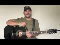 (SUPER EASY) I Don’t Mind Sturgill Simpson Guitar Lesson + Tutorial