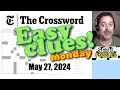 May 27 2024 Mon 6 01 Easy crossword clue e g New York Times Crossword Puzzle
