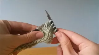 k2tog tbl - knit 2 together through the back loop