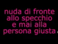Download Lagu Stupida - Alessandra amoroso TESTO  LYRICS