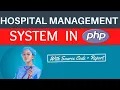 Hospital Management System In PHP with Source code PhP projects Website Projects