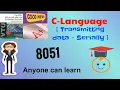 8051 C program - Transmitting data serially Serial communication