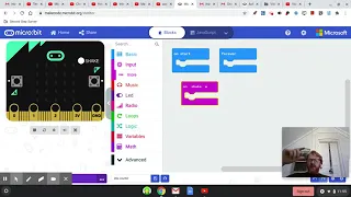 Step Counter for microbit