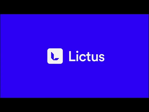 Prévia do vídeo institucional Lictus