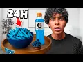 Lagu Ich esse 24 Stunden nur BLAUES ESSEN 😳💙| Yow Mohi