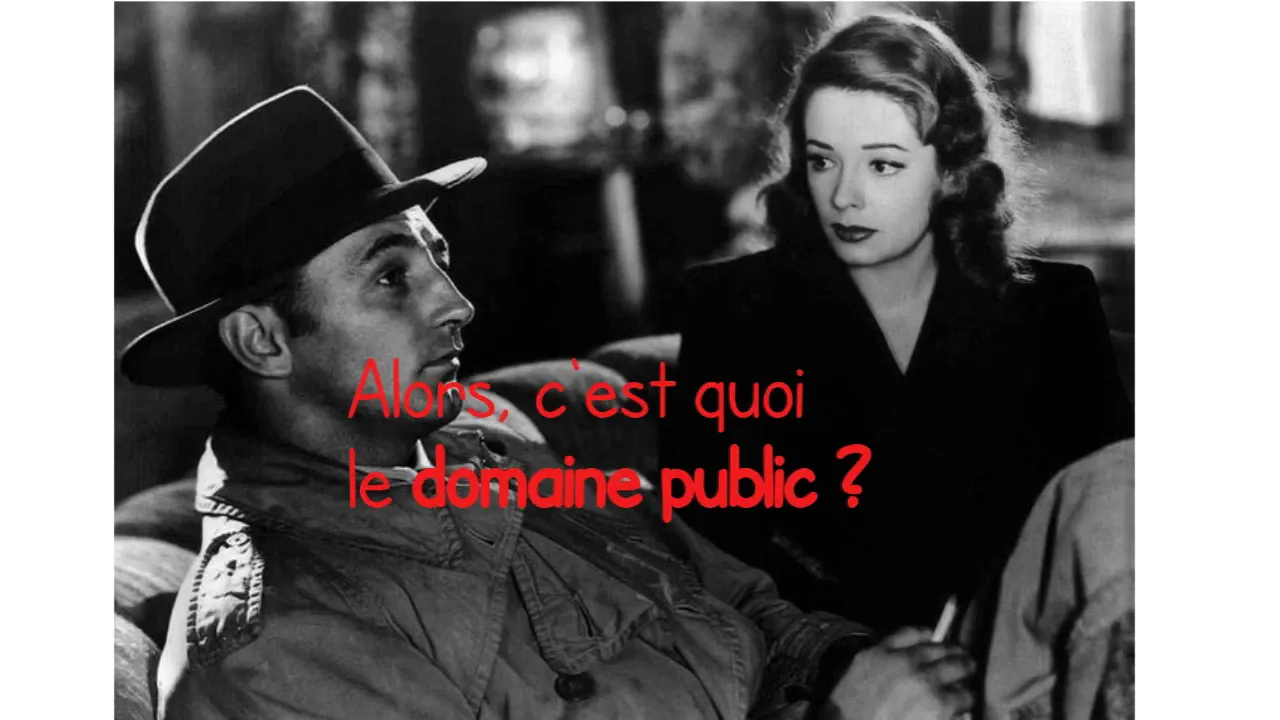 Le domaine public, c'est quoi ?