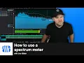 How to Use Spectrum Meter in Studio One Pro PreSonus