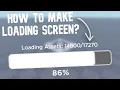 How to Make LOADING SCREEN Roblox Studio Tutorial