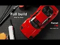 Ferrari F40 Full build Step by step Scale model Tamiya ASMR