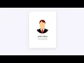 Creative Profile Card with HTML CSS - Modern UI Design Tutorial