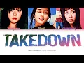 Download Lagu JEONGYEON, JIHYO, CHAEYOUNG -- 'TAKEDOWN' (K-Pop Demon Hunters) (Color Coded Lyrics) (Han/Rom/Eng) -