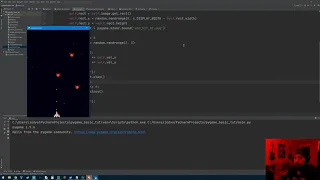 Pygame Tutorial Basics Galaga Style Game Part 8 - Particle System and Collision Checking
