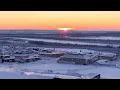 Inuvik s Sunrise After 30 Days of Polar Night