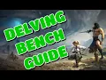 How to use the Delving bench in Conan Exiles Isle of Siptah