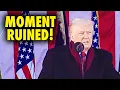 Lagu Trumps toespraak wordt overschaduwd door de GROTE blunder van zijn eigen partij