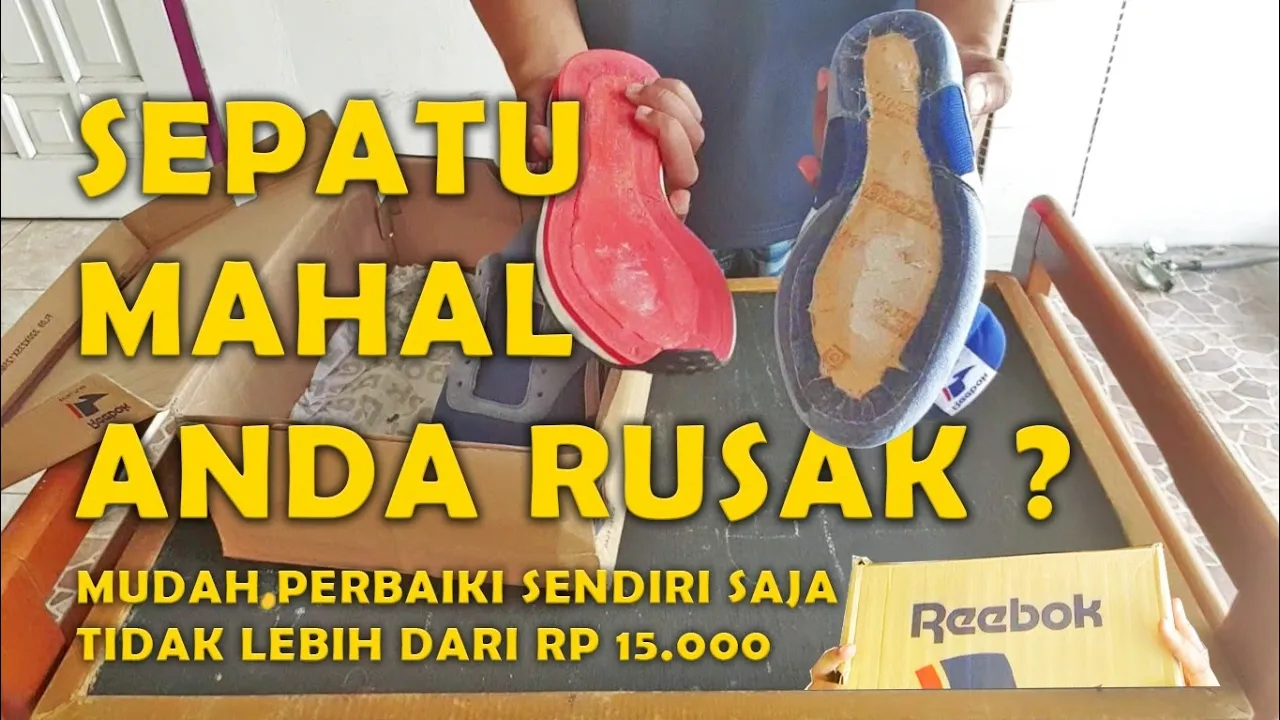 Membuat alas sepatu paling awet. 