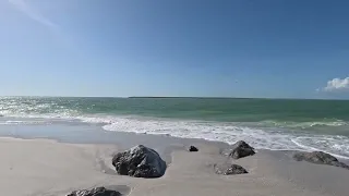 Boca Grande Florida - Still a lot of waves in the Gulf