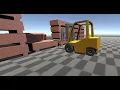 Forklift - Controllable Prototype in Unity
