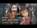 Lagu Ketika Hantu Mulut Sobek lihat Tik Tok, #HORORKOMEDI Kartun Hantu, Kartun Lucu kuchisake onna Jepang