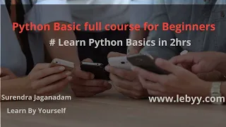 Python Full Course - Learn Python for selenium in 2 Hours Selenium Python Tutorial For Beginners