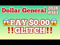 2026 Dollar General Couponing PAY 0 00 GLITCH CLIP NOW MUST WATCH