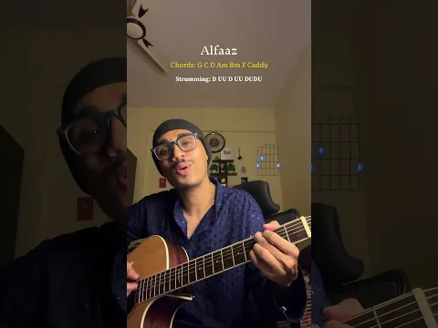 Alfaaz Guitar Lesson | Viral Song | Easy For Beginners😳