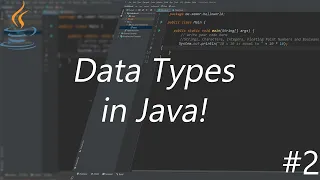 Data Types in Java - Java Beginner Series