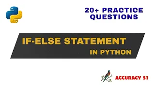 If-Else Statement in Python Conditional Statements If-Else Practice Questions