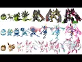 ALL Gen 6 Kalos Pokemon Mega Evolutions Extra Evolution Stages