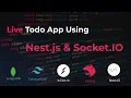 Build a Real-Time Todo App with NestJS Socket IO Next js Full Stack Socketio Tutorial