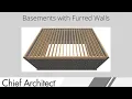Basements with Furred Walls