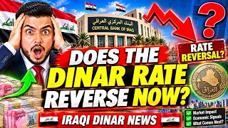 Does The Dinar Rate Reverse Now? – Iraqi Dinar News