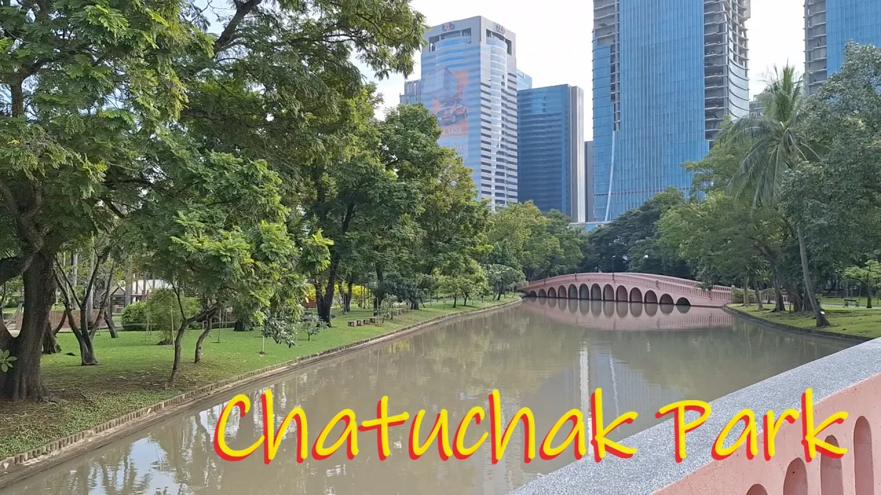 Everyone goes to the Chatuchak Weekend Market but no ones visit the Park next door