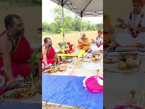 Pandokhar Sarkar USA Bhoomi Pujan 1