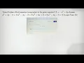 Timed Problem Which equation is equivalent to the given equation 3 -x 2 4x Answer x 2 4x-3 0 x 2-4x