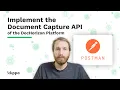 How to Use the DocHorizon Document Capture API from Postman