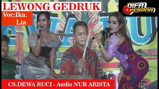 Download LEWONG GEDRUK - CS.DEWA RUCI - Audio NUR ARISTA - VS.DIFA PESONA MP3