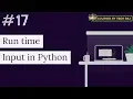 PFB - Run-time Input in Python