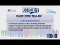 Jobs for CT Part-time teller