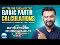 Basic Math Made Simple Addition Subtraction Multiplication Division Explained